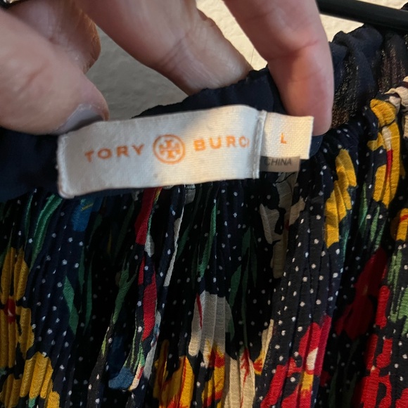 Tory Burch Multicolor Floral Blouse-001 - Picture 4 of 6